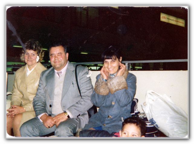 Young Mum  on Ship
